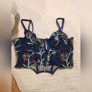 NWT Unlike the Rest Corset Top